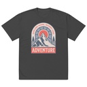Adventure - Mountain Climbing Oversized Faded T-Shirt