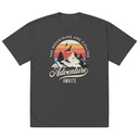 Adventure Await - Wilderness Camping Oversized Faded T-Shirt