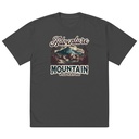Adventure Mountain Wild Nature Oversized Faded T-Shirt