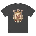 All Stars Tennis - Eagle Badge Oversized Faded T-Shirt