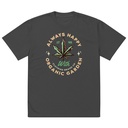 Always Happy - Cannabis Oversized Faded T-Shirt