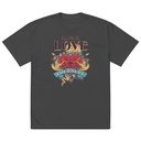 Always Love Yourself - Retro Inspirational Quote Oversized Faded T-Shirt