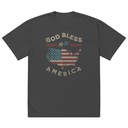 America - Land Of The Free Oversized Faded T-Shirt
