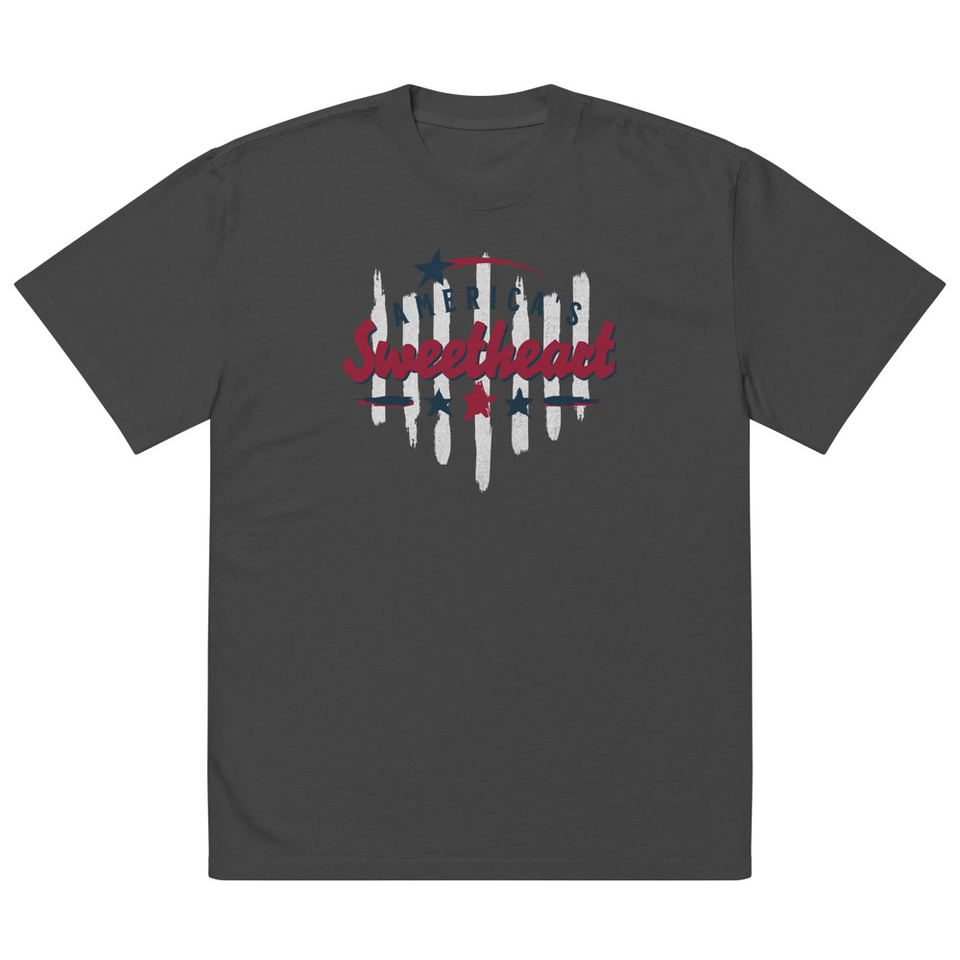 America's Sweetheart Oversized Faded T-Shirt