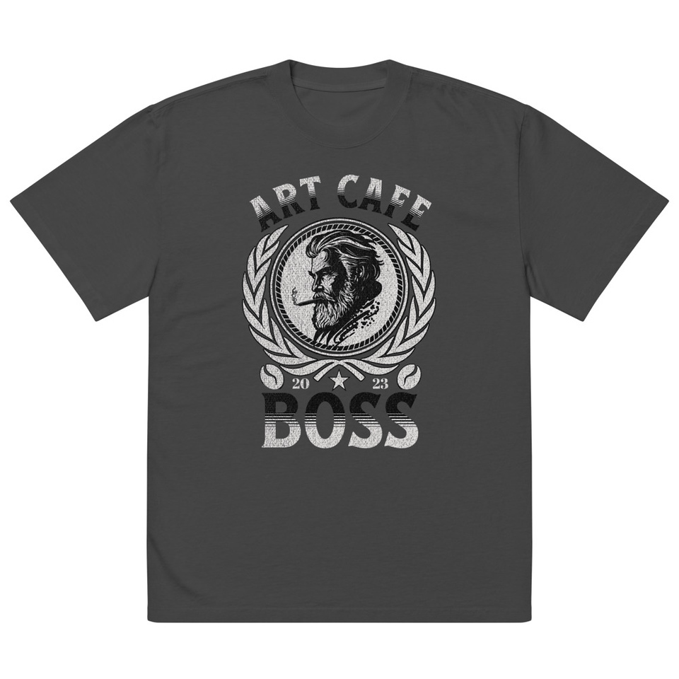 ART CAFE - BOSS Oversized Faded T-Shirt