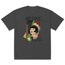 Art Deco Elegance Toujours Oversized Faded T-Shirt