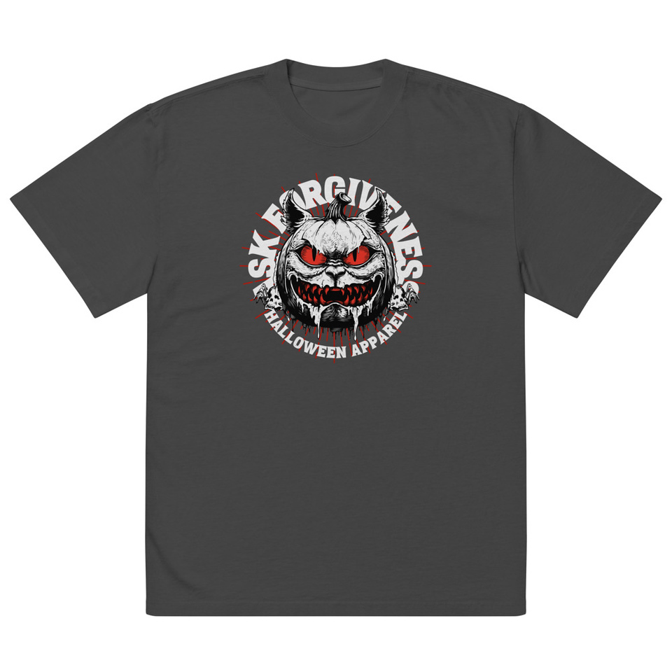 Ask Forgiveness Oversized Faded T-Shirt