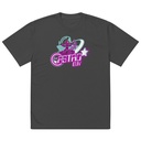 astro guy Oversized Faded T-Shirt