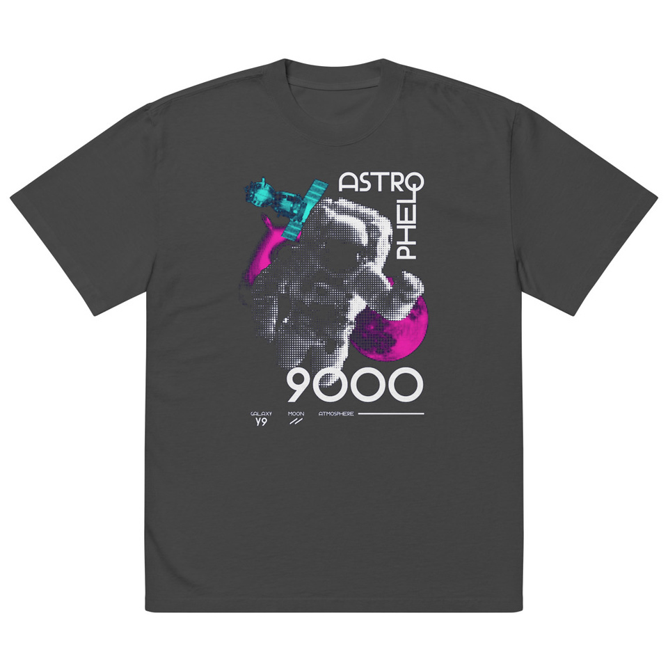Astrophel 9000 Oversized Faded T-Shirt