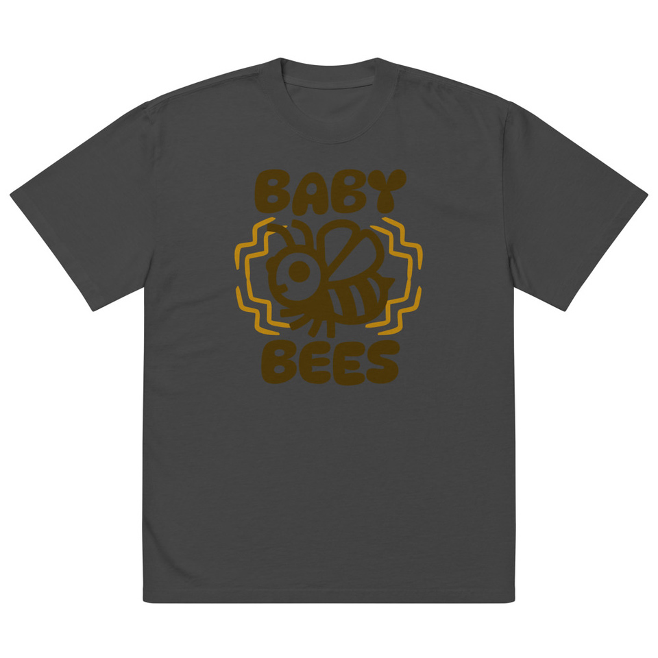 Baby Bees - Cute Insect Oversized Faded T-Shirt
