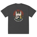 Back to Skull - Authenthic Design  Oversized Faded T-Shirt
