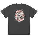 Badass Fighters Oversized Faded T-Shirt