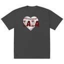 Baseball MAMA Oversized Faded T-Shirt