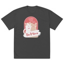 Be Mine - Cute Cat Couple Oversized Faded T-Shirt