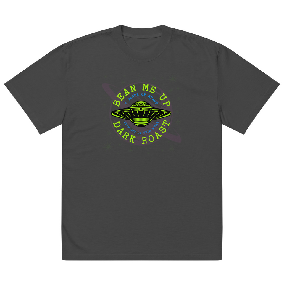 Bean Me Up Oversized Faded T-Shirt
