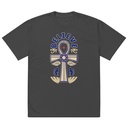 Believe  - Faith Symbol Oversized Faded T-Shirt
