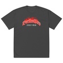 Berlin City Streetwear - Fire Oversized Faded T-Shirt