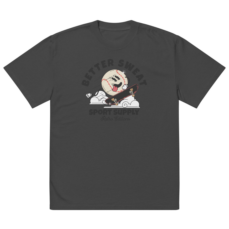 Better Sweat Sport Supply Oversized Faded T-Shirt