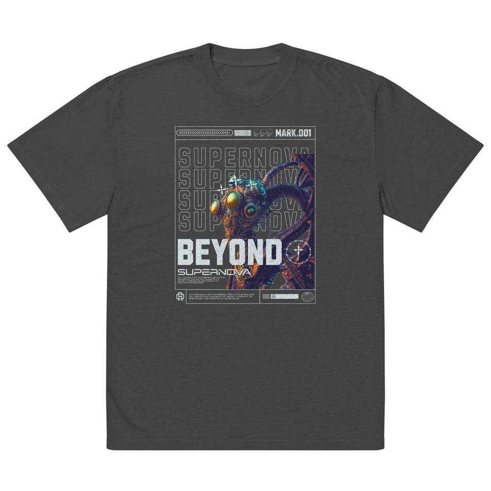 Beyond Supernova Oversized Faded T-Shirt