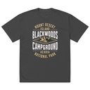 Blackwoods Campground - Mountain Adventure Oversized Faded T-Shirt