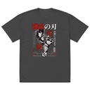 Blades of Fate - Japanese Manga Anime Oversized Faded T-Shirt