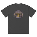 Boombox Music Player - Retro Oversized Faded T-Shirt