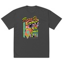 Born 2 Skate - Retro Skeleton Oversized Faded T-Shirt