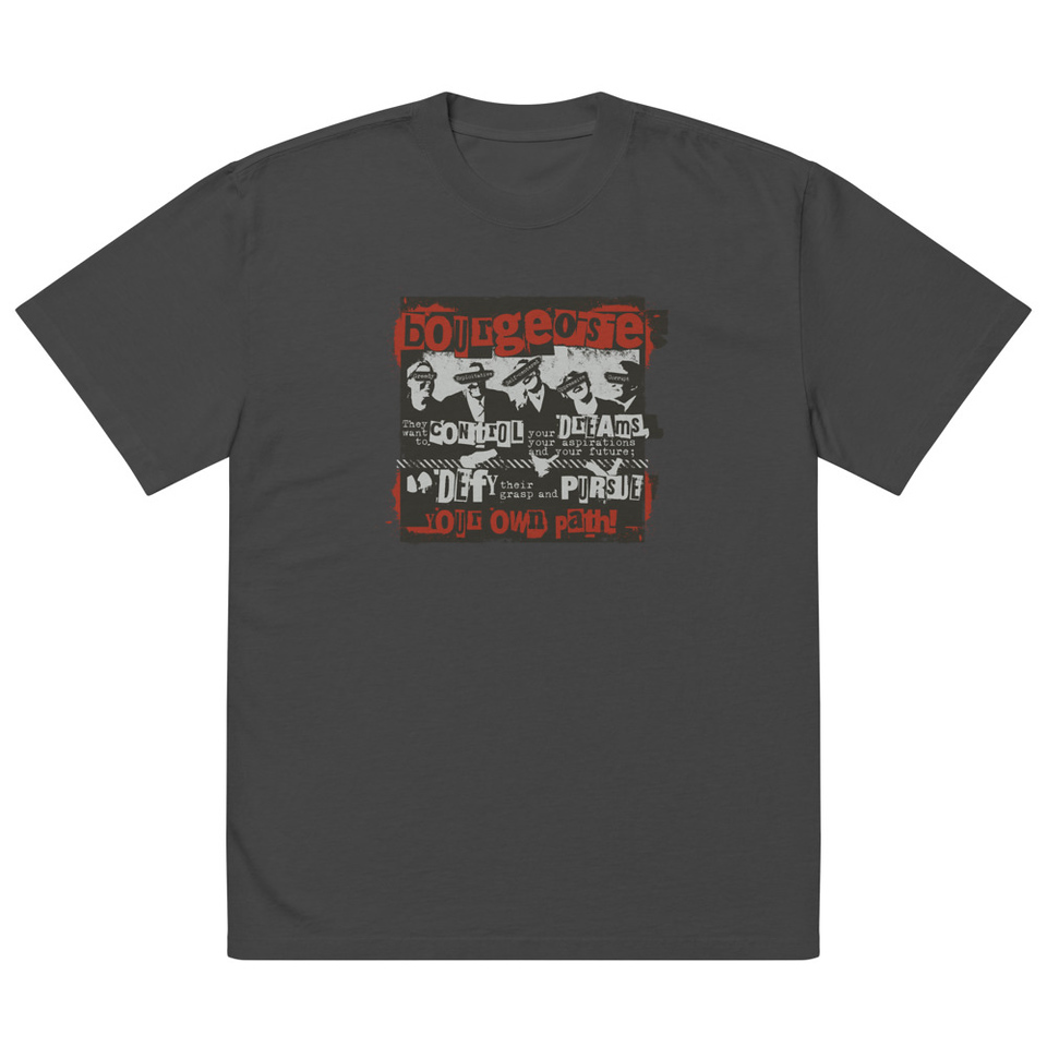 Bourgeoisie Oversized Faded T-Shirt