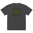 Brave Soldier Oversized Faded T-Shirt