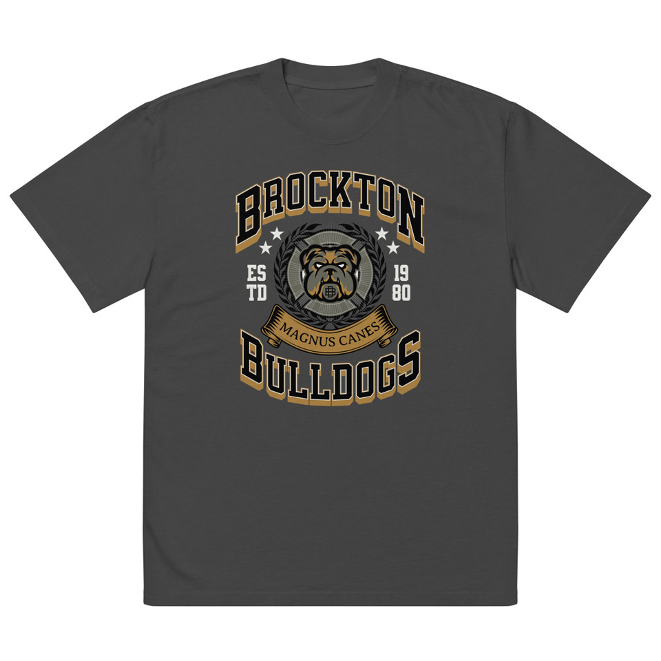 Brockton Bulldogs Oversized Faded T-Shirt