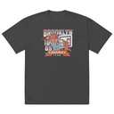 Brooklyn Basketball Team - Athletic Sports Oversized Faded T-Shirt