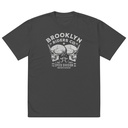 BROOKLYN NEWYOR RIDERS CO Oversized Faded T-Shirt