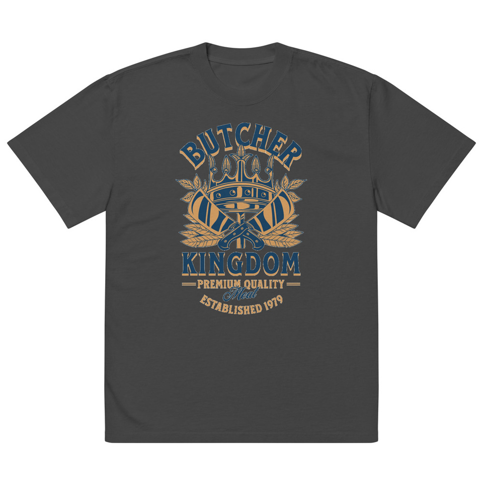 Butcher Kingdom - Royal Oversized Faded T-Shirt