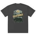 California Bear - Outdoors Wilderness Camping Hiking Oversized Faded T-Shirt