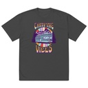 Camping Vibes Oversized Faded T-Shirt