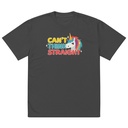 Can't Think Straight (2) Oversized Faded T-Shirt