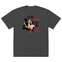 Cats Stealing the Spotlight Oversized Faded T-Shirt