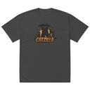 Catzilla - Funny Comic Animal Oversized Faded T-Shirt