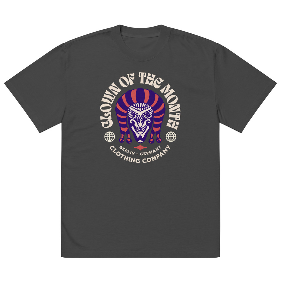 Clown of the Month Oversized Faded T-Shirt