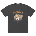 Coffee Cup - Comics Mascot Oversized Faded T-Shirt