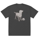 Coffee Dog Oversized Faded T-Shirt