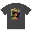 Cosmic Journey Rainbow Retro Oversized Faded T-Shirt