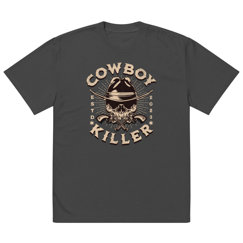 COWBOY KILLER Oversized Faded T-Shirt