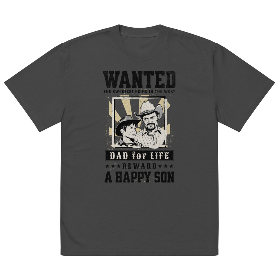 Dad Wanted Oversized Faded T-Shirt