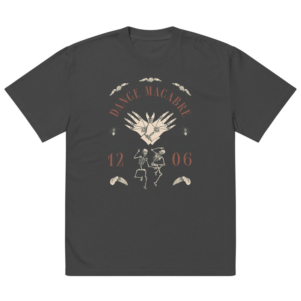 Dance Macabre - Dancing School Oversized Faded T-Shirt