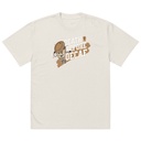 Death Before Decaf Oversized Faded T-Shirt