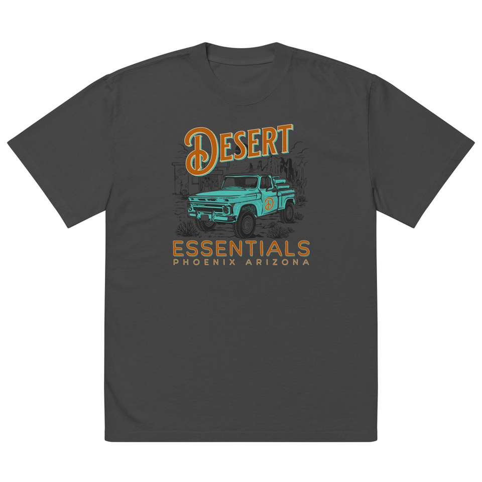 desert Oversized Faded T-Shirt