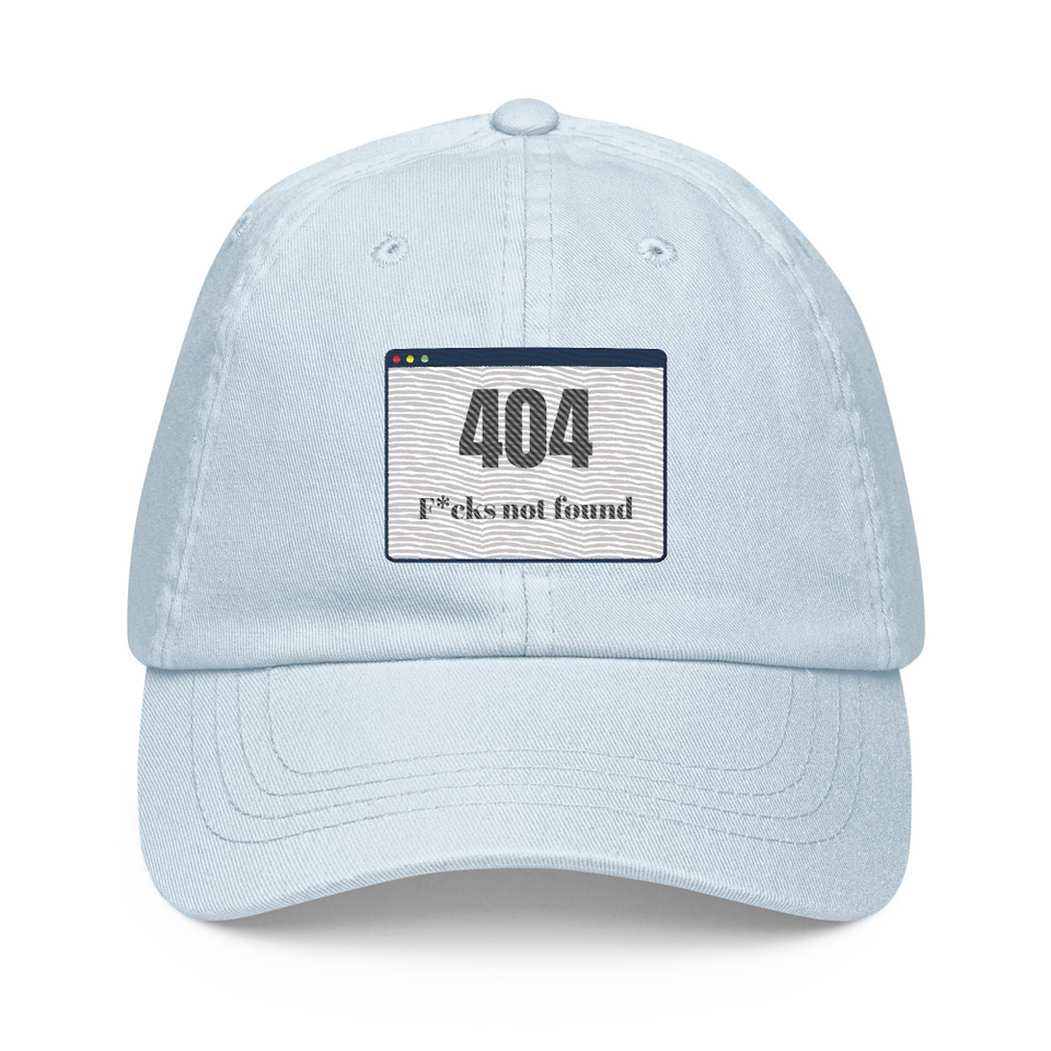 404 Pastel Baseball Hat