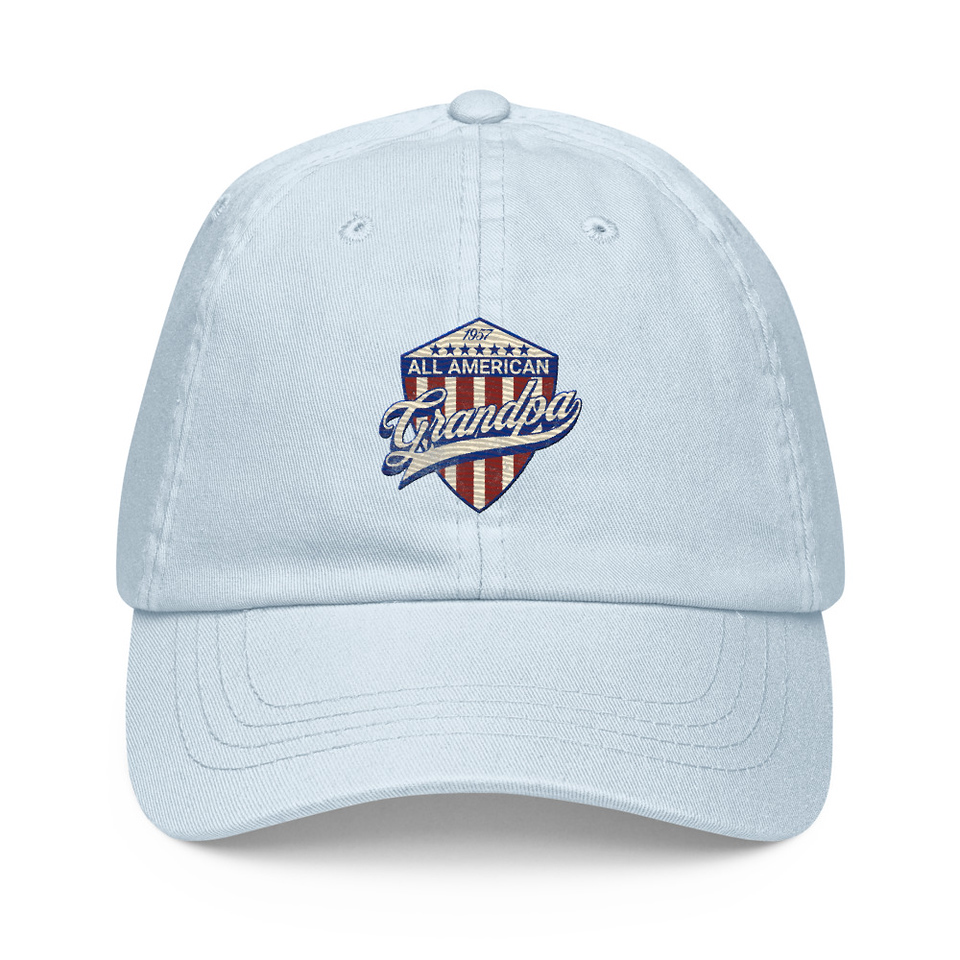 all american grandpa Pastel Baseball Hat