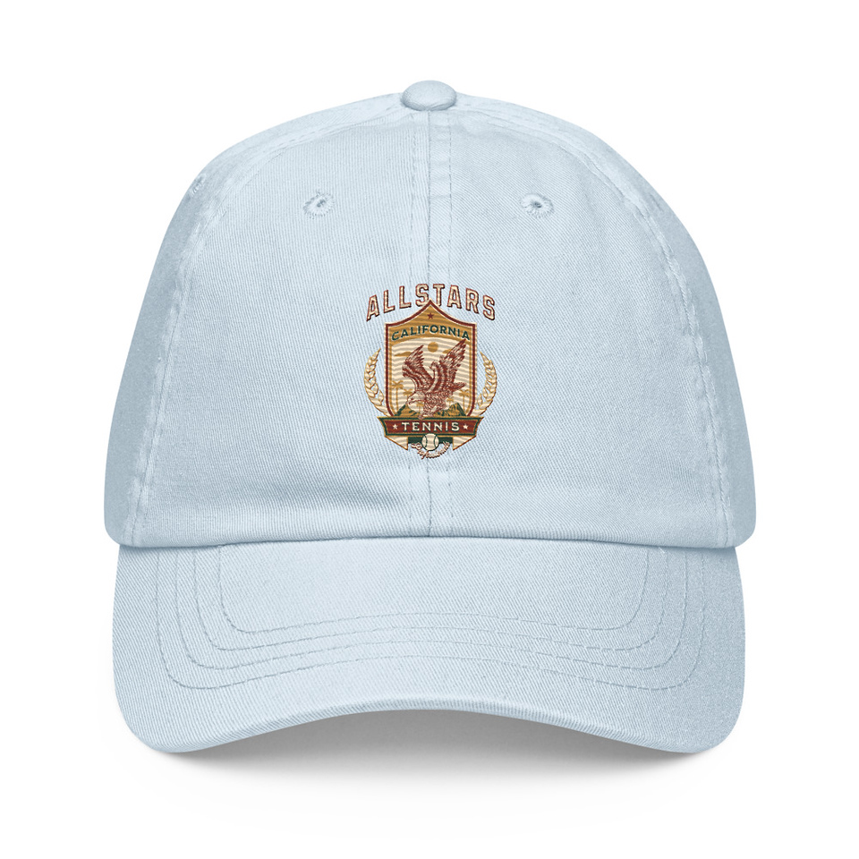 All Stars Tennis - Eagle Badge Pastel Baseball Hat